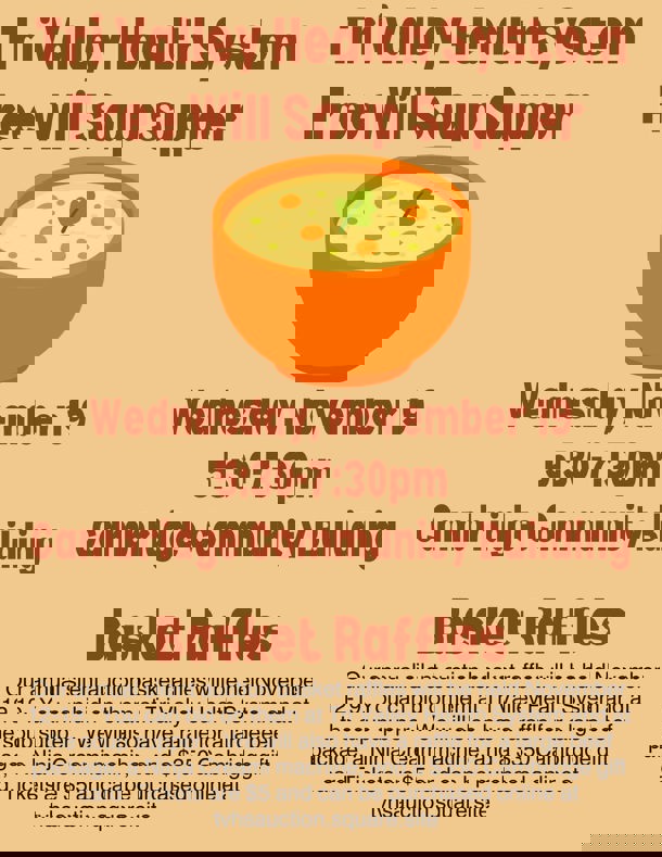 Tri Valley Health System Soup Supper