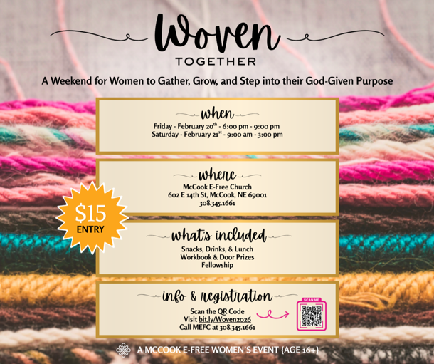 Woven Together - A McCook E-Free Women's Event