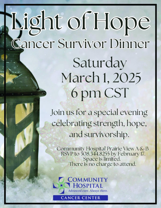 Light of Hope Cancer Survivor Dinner