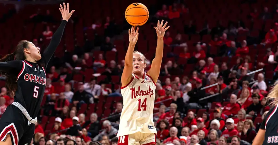 Huskers Surge Past Mavericks