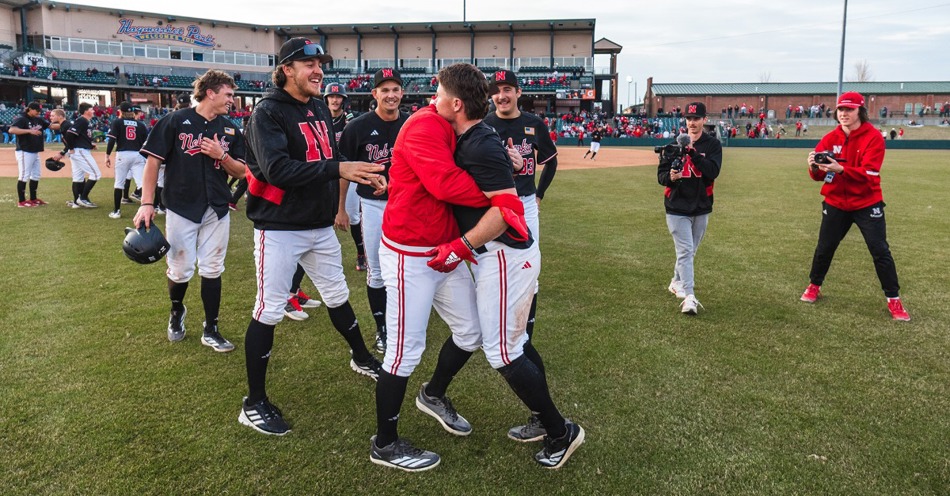 Huskers Stun Maine with Five-Run Ninth