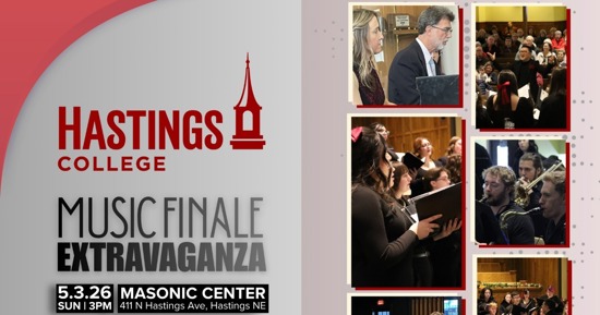 Hastings College Music to celebrate end of year with ‘Music Finale Extravaganza’
