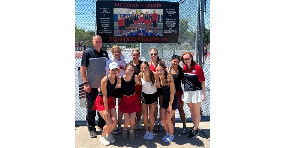 McCook Tennis Wins Invite