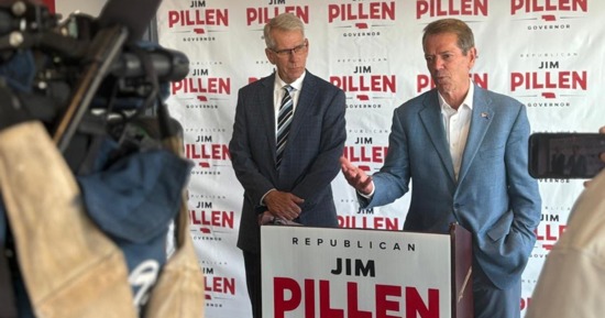 Gov. Pillen Officially Announces Lt. Gov Kelly As Running Mate