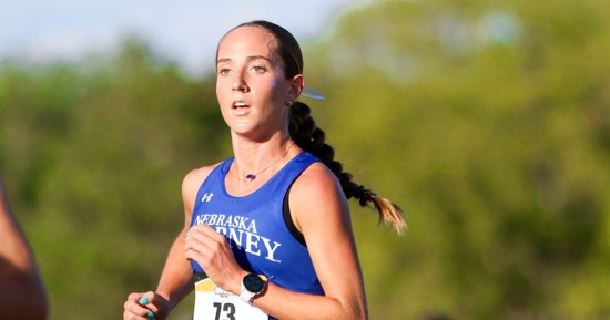 Kassidy Stuckey and her Loper teammates begin the 2026 cross country season Saturday at the Greeno/Dirksen Invitational in Lincoln. (Photo by Jay Slagle, Prep Running Nerd)
