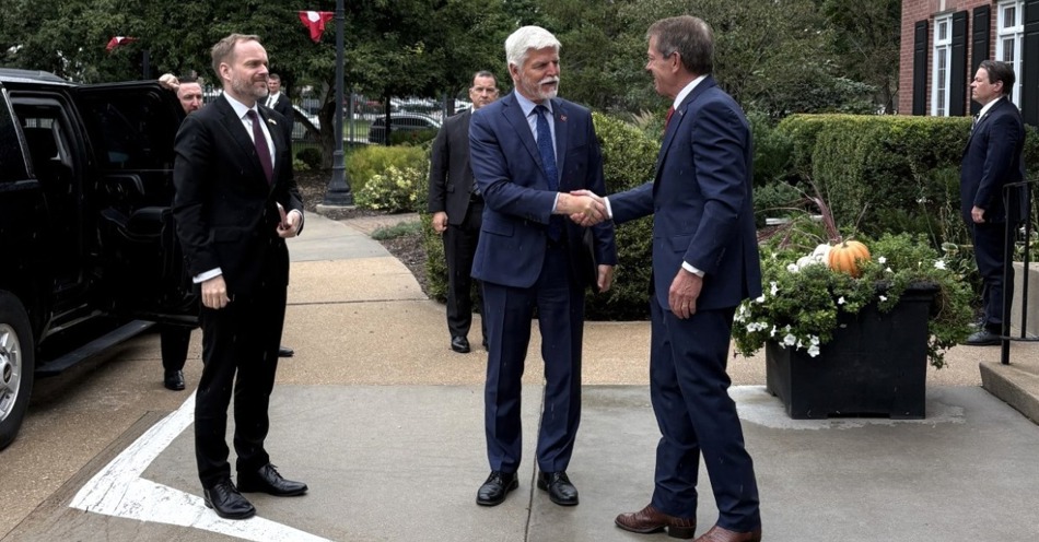 Gov. Pillen Welcomes President of the Czech Republic Petr Pavel to Nebraska