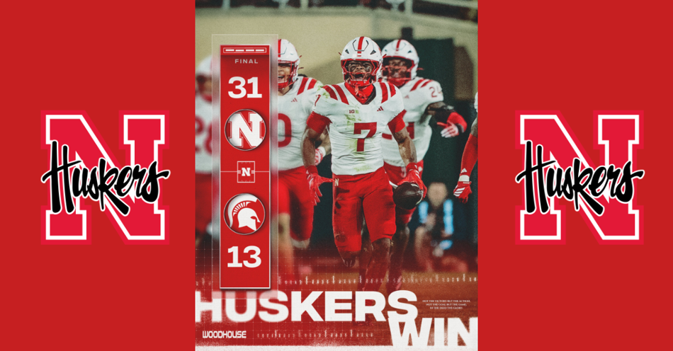 Huskers Down Spartans To Remain Undefeated 