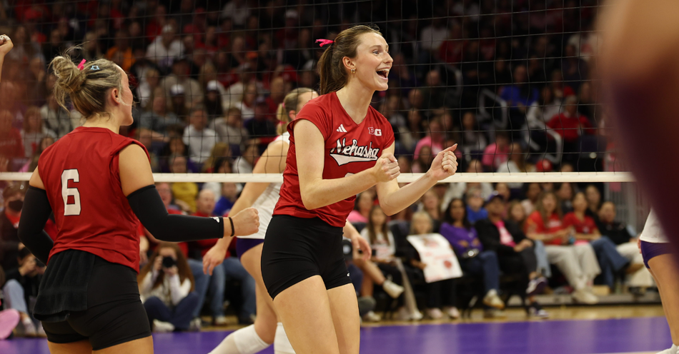No. 1 Nebraska Tames Wildcats on Thursday
