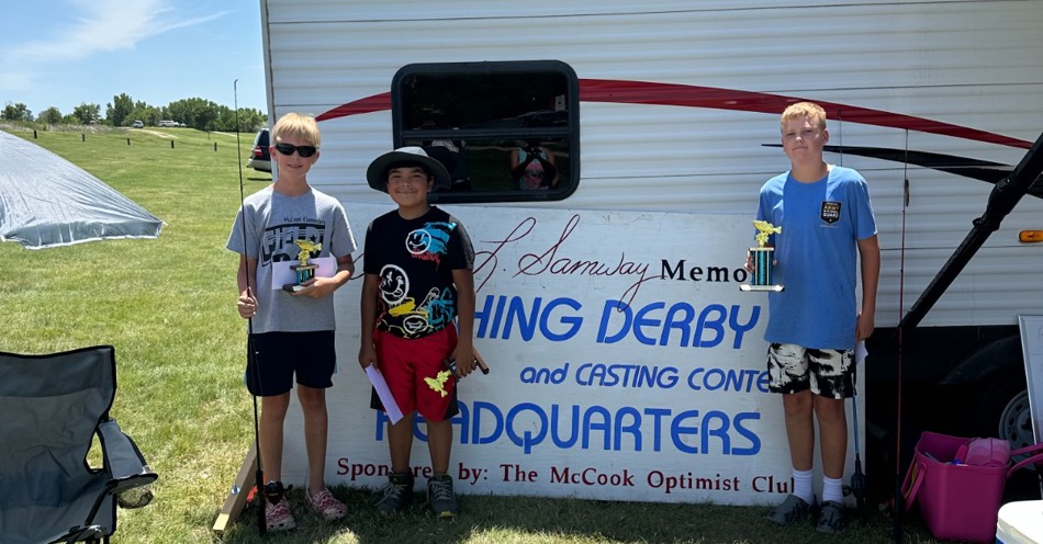 Results for McCook Optimist Larry Samway Memeorial Fishing Derby