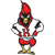 Harvard ,Cardinals Mascot