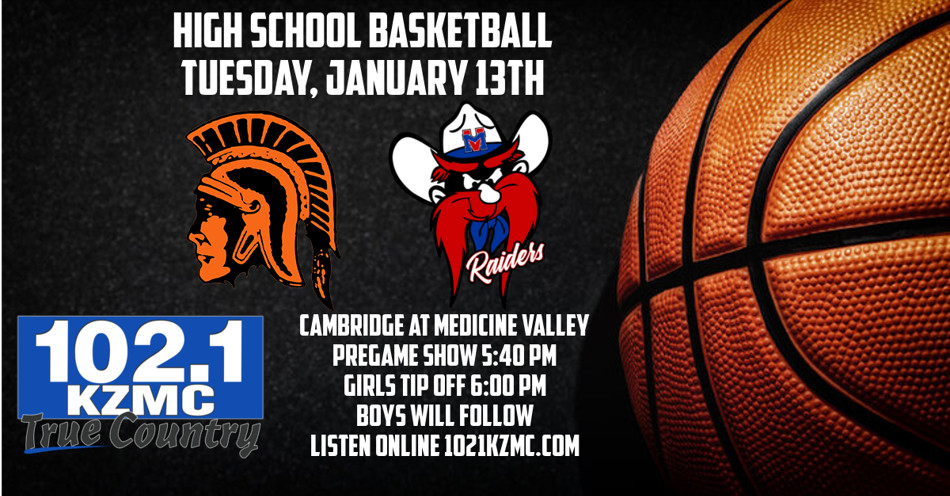 2026-01-13T17:40|Medicine Valley Vs Cambridge|HS Basketball - Girls|KZMC
