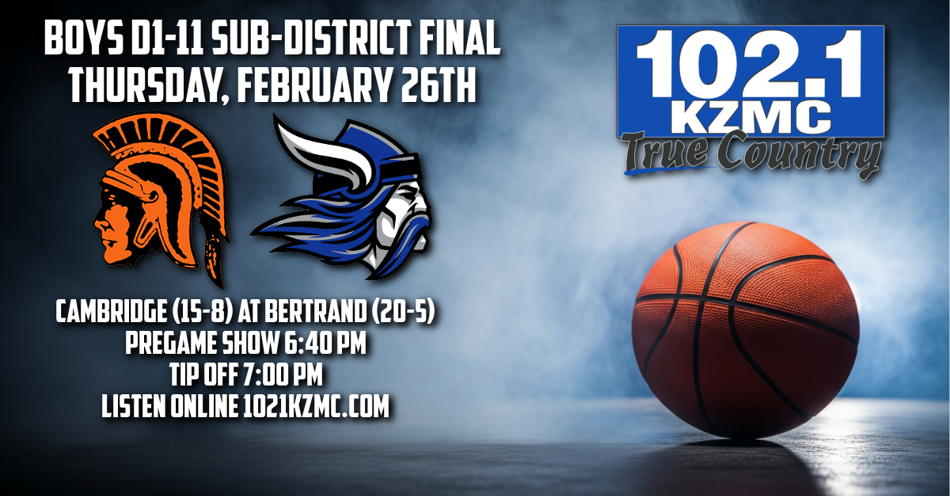 2026-02-26T18:40|Bertrand Vs Cambridge|HS Basketball - Boys|KZMC