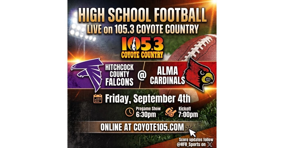 2026-09-04T18:30|Alma Vs Hitchcock County|HS Football|KIOD