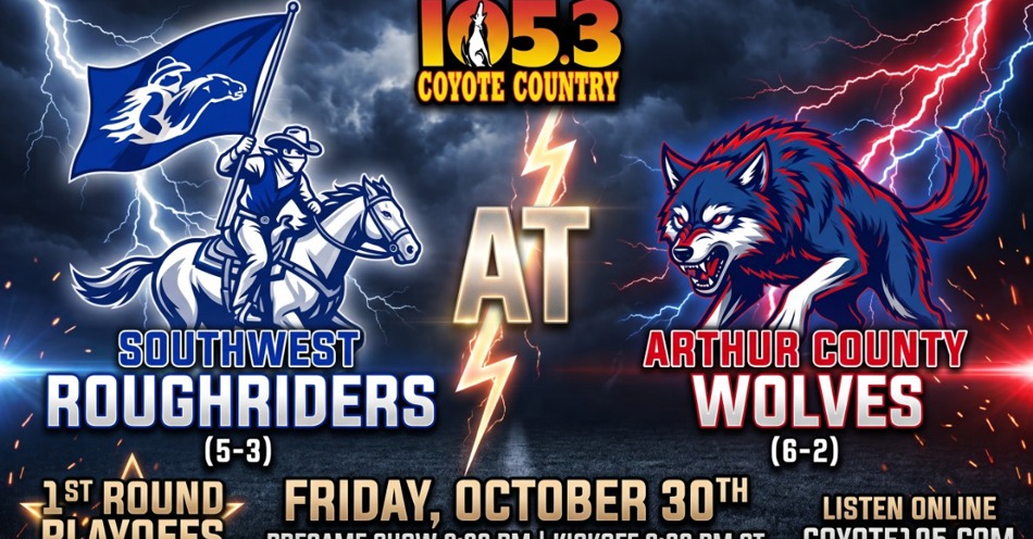 2026-10-30T14:30|Arthur County Vs Southwest|HS Football|KIOD