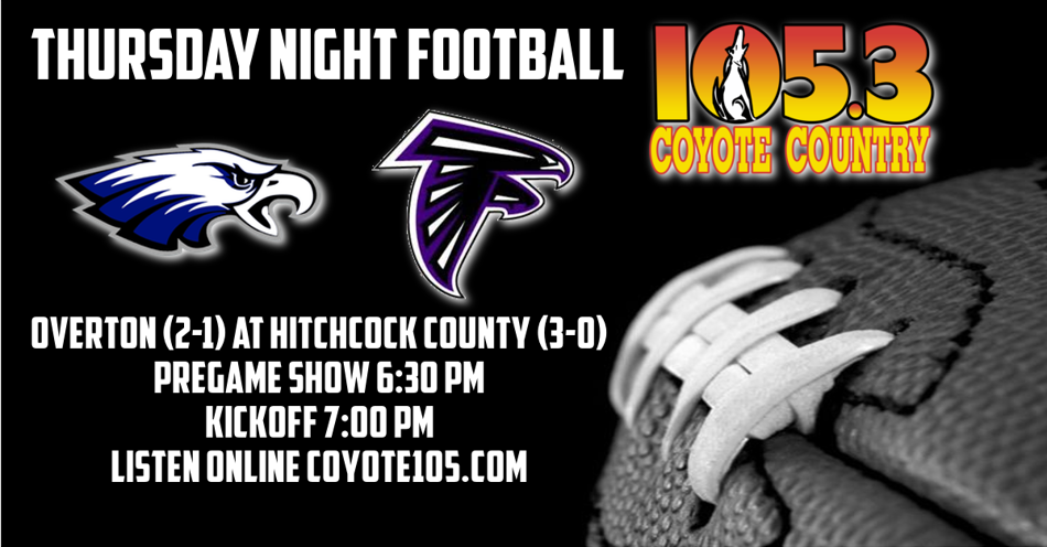 2025-09-18T18:30|Hitchcock County Vs Overton|HS Football|KIOD