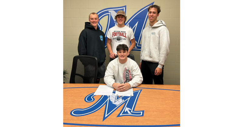 McCook's Quentin Terry Signs Letter of Intent to McCook Community College